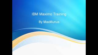 IBM MAXIMO Training – IBM MAXIMO Online Training – (IBM MAXIMO Certification Tips)–IBM MAXIMO Course
