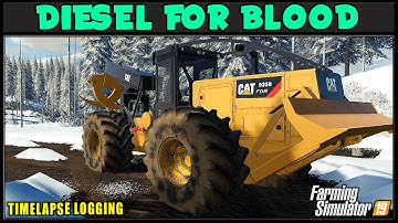 Freezing In The Skidder! ⛽ DFB #66 ⛽ ✔ Farming Simulator 2019 ✔ FDR Logging