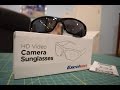 $20 Excelvan HD 720p "Spy Sunglasses" Unboxing, Test footage, Overview
