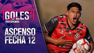 Todos los GOLES | Campeonato Ascenso 2024 - FECHA 12 ⚽