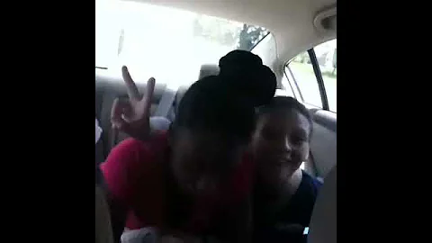 The girls and eh being silly