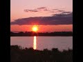 Sunset / Dzerzhinsky reservoir (Minsk region, Republic of Belarus)