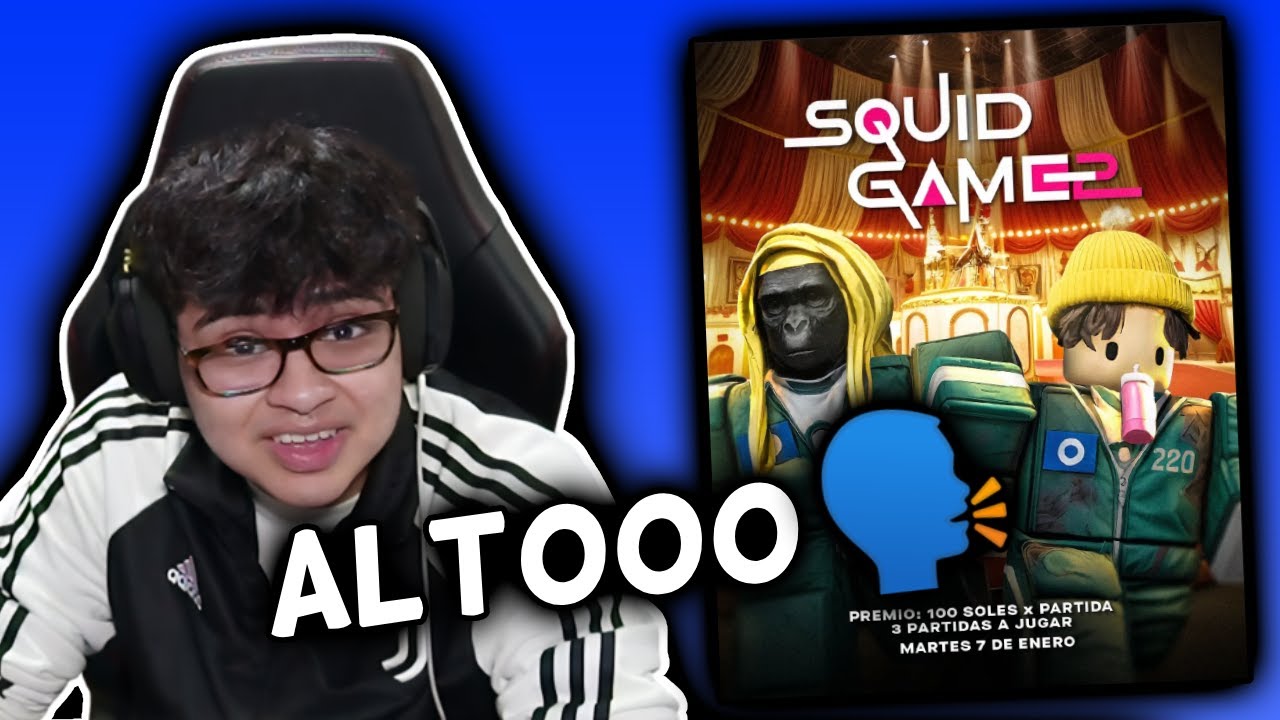 SACHA JUGANDO SQUID GAME EN ROBLOX  | EVENTO DE DAARICK