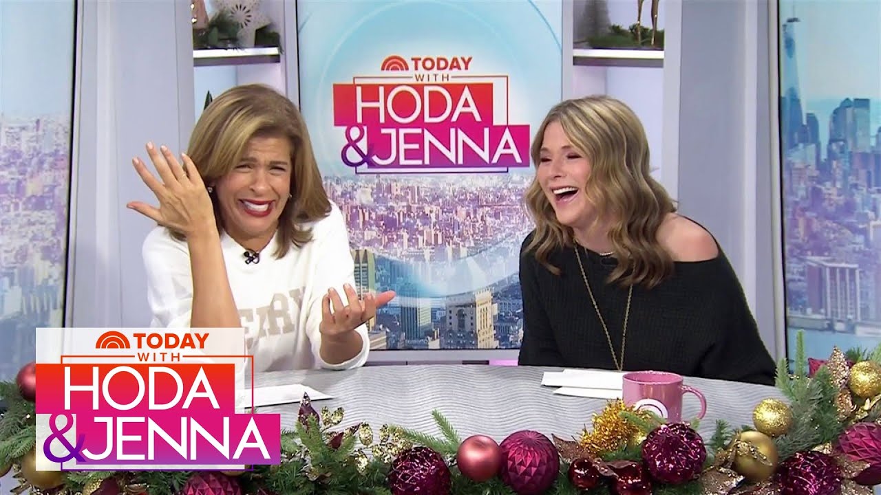 Hoda and Jenna differ on counting Christmas gifts for their kids - YouTube