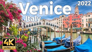 Venice 2022, Italy Walkin Tour (4k Ultra HD 60fps)  With Captions