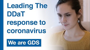 Leading the digital, data and technology (DDaT) response to coronavirus