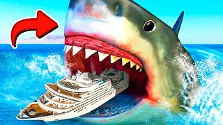 картинка: КАК ПОЙМАТЬ МАМУ МЕГАЛОДОНА! ПОИСКИ ДРЕВНЕГО МОНСТРА в ГТА 5 МОДЫ! ОБЗОР МОДА В GTA 5! ВИДЕО