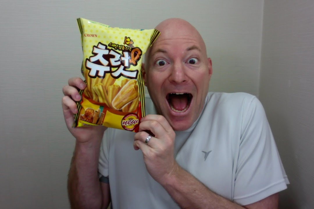 Korean Snack Food Churros YouTube
