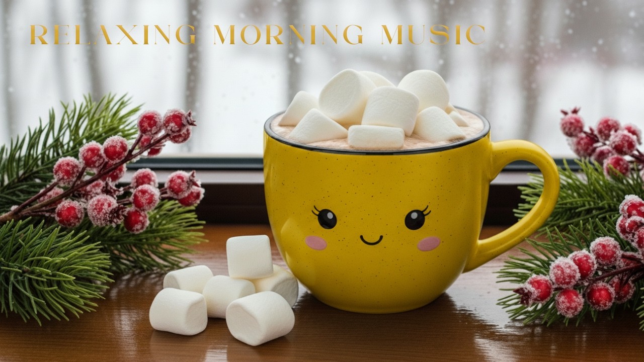 Positive Jazz Music ☃️ Bossa Nova Instrumental and Cozy Jazz Cafe Music for Happy Moods