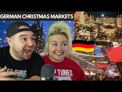Americans React to - THE BEST CHRISTMAS MARKETS IN GERMANY | Top 10 German Christmas Markets