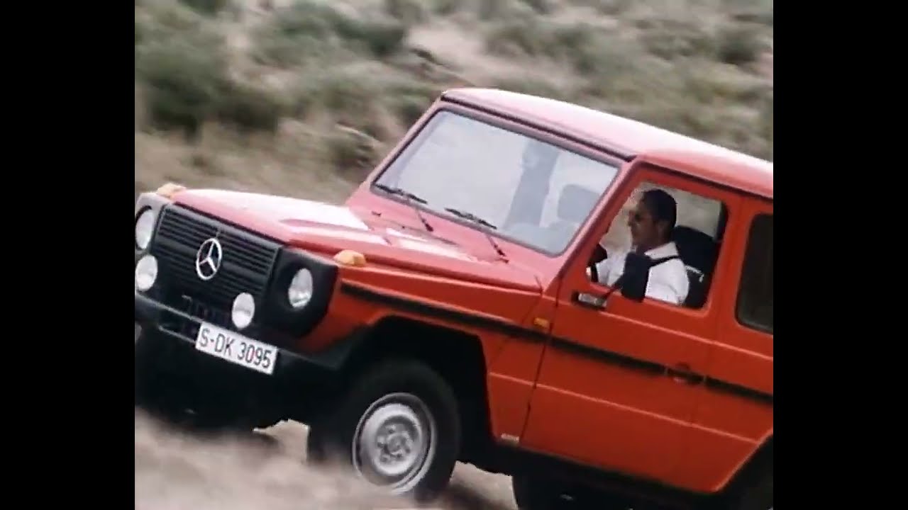 Mercedes Benz G-Class (W460) Rare Promotional Film and Vintage Footage (English Subtitles)