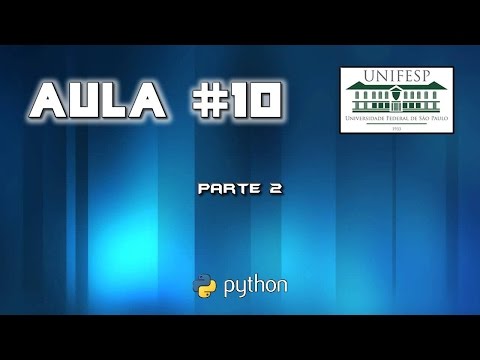 Progamação em Python - Aula 10