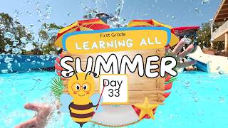Learning All Summer | First Grade Summer Review | Sight Words, Addition & Sentence Practice | EPS 33