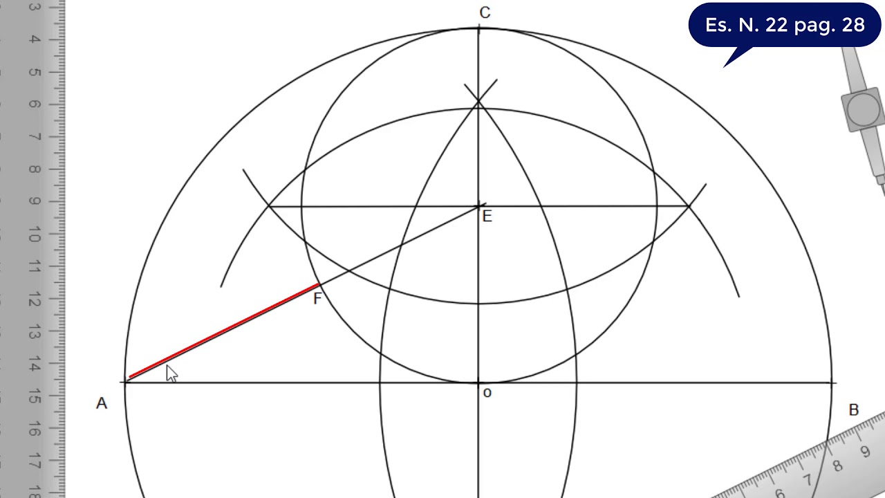Tracciare un Decagono data la circonferenza circoscritta
