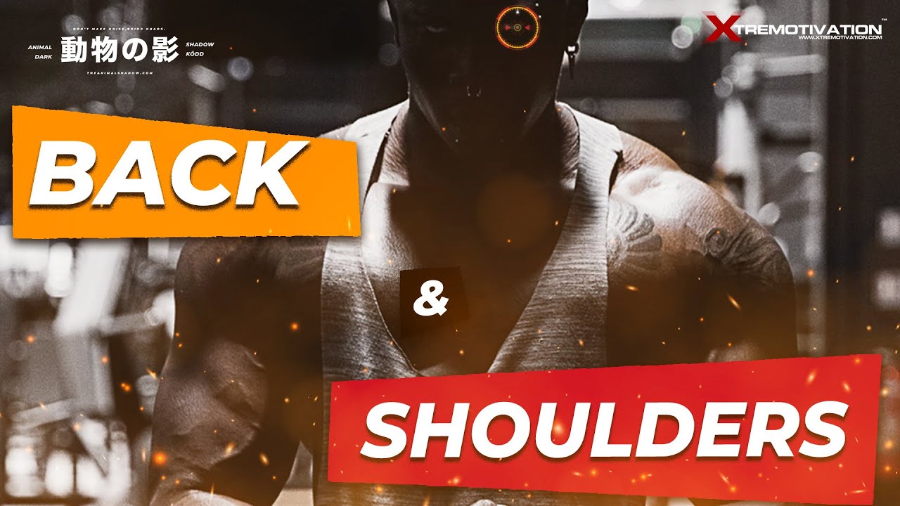 BACK &  SHOULDERS WORKOUT | BODYBUILDING / MUSCULATION