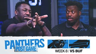 Panthers vs Bills Week 8 Reaction | What happened to Carolina Panthers Run Defense? | Postgame Show