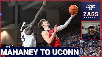 Aidan Mahaney joins UConn Huskies, will face Gonzaga Bulldogs again | Lady Zags add UConn transfer!