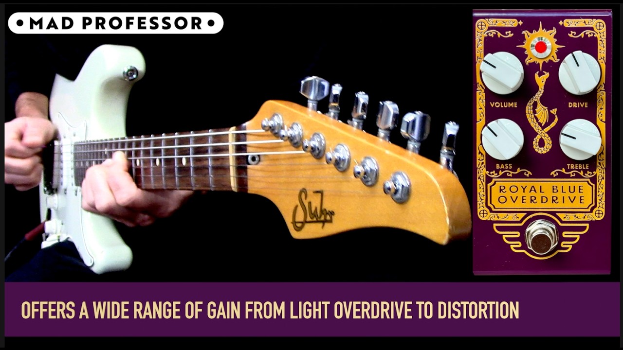 Royal Blue Overdrive Handwired | Mad Professor Amplification