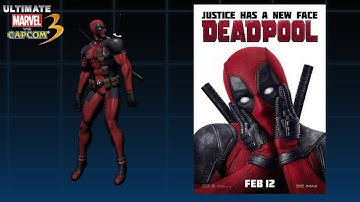 Ultimate Marvel vs Capcom 3  MOD Movie deadpool / Deadpool