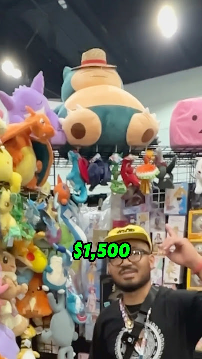 $1,500 Giant Snorlax Pokémon Plush