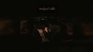 Sara Kays - Backseat Rider (Official Audio)