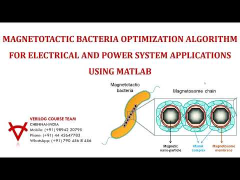 MAGNETOTACTIC BACTERIA OPTIMIZATION ALGORITHM FOR ELECTRICAL AND POWER SYSTEM APPLICATIONS USING MAT
