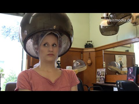 6300 Janina wet set shampoo and set hairsalon vintage full video