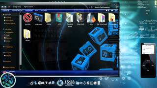 windows 7 theme 3D  FULLY CUSTOMIZED 2011
