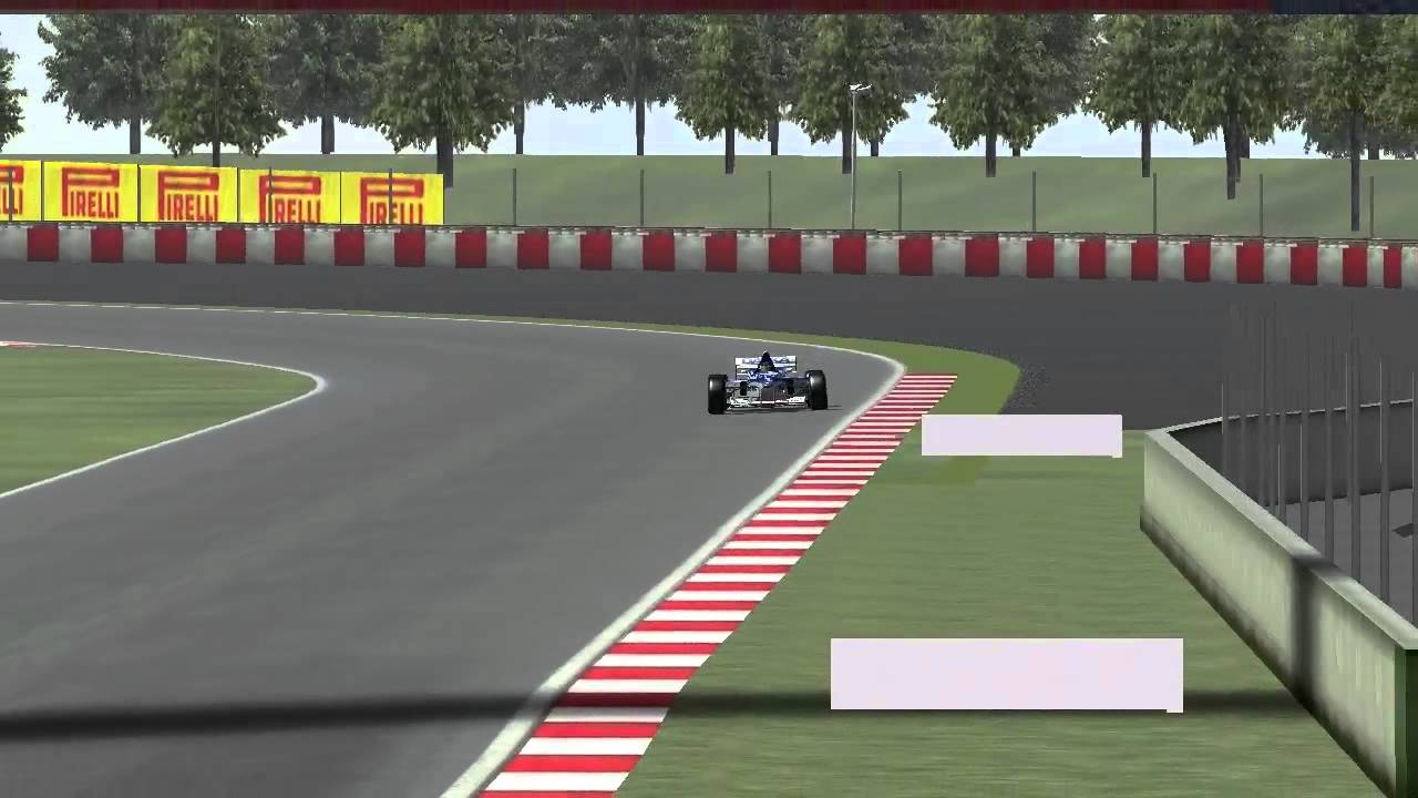 [rFactor] Danka Arrows-Yamaha A18 @Barcelona with Damon Hill (Mod F1 ...