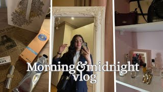 MORNING & MIDNIGHT VLOG + DOING ARCHITECTURAL PROJECT
