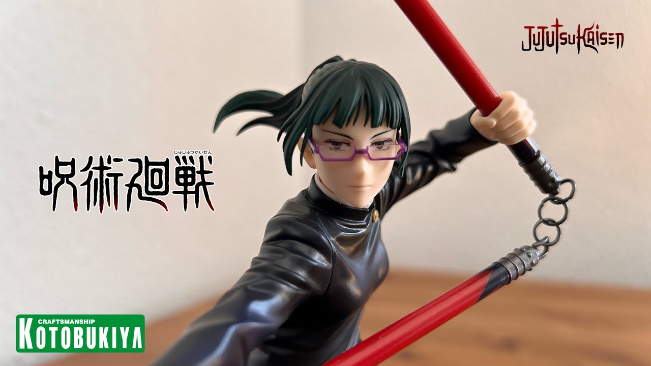 4K] UNBOXING MAKI ZENIN ARTFX J 1/8 Kotobukiya | JUJUTSU KAISEN