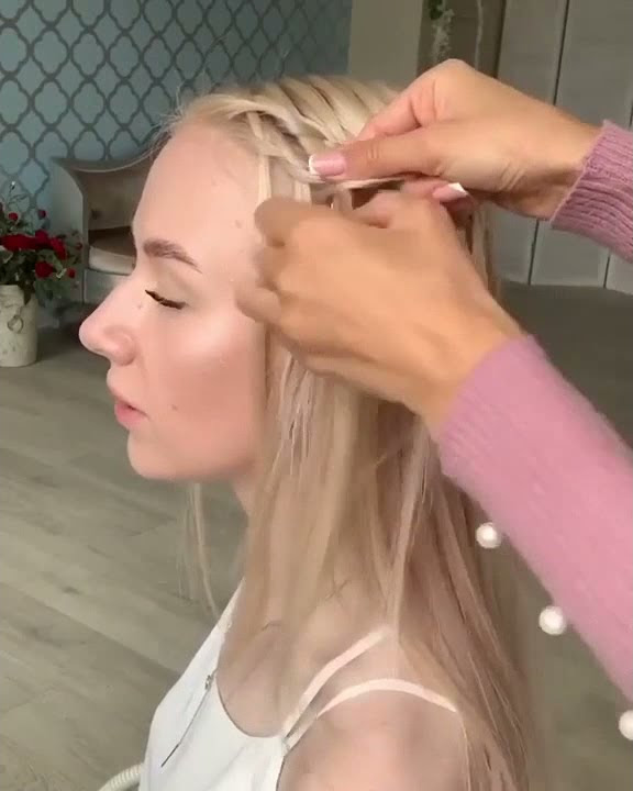 Unique braided hairstyles 💛idea #viral#hairstyles#eidhairstyles#weeddinghairstyles#trending#viral