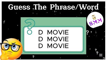 Can you Guess The Word and Picture ?| Guess The Phrase Quiz | Word Puzzle Challenge| Rebus Puzzle #2