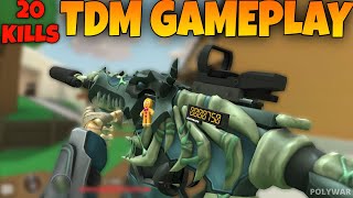 TDM GAMEPLAY WITH M4A1 DRAGON LICH STATTRACK | POLYWAR | 20 KILLS | TEAM DEATH MATCH GAMEPLAY M4A1  screenshot 4
