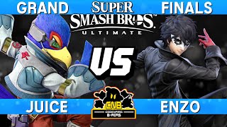 Smash Ultimate Tournament Grand Finals - Juice (Falco) vs Enzo (Joker) - CNB 205