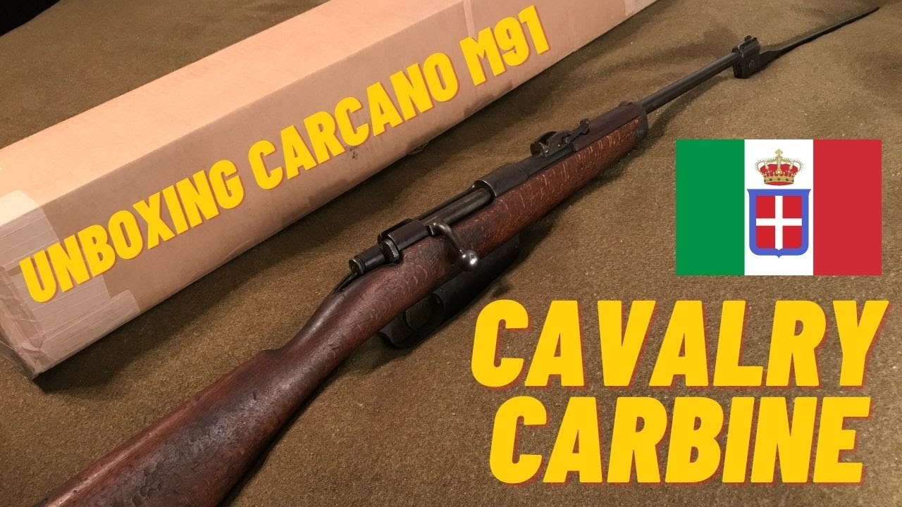 Unboxing - Carcano M91 Cavalry Carbine from DK Firearms