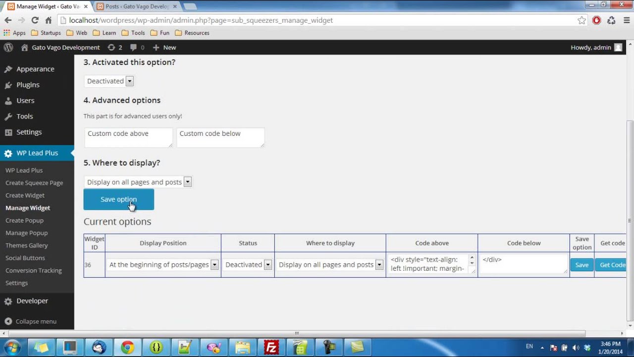 Insert Widget To Middle Of The Posts In Wordpress - WP Lead Plus - YouTube