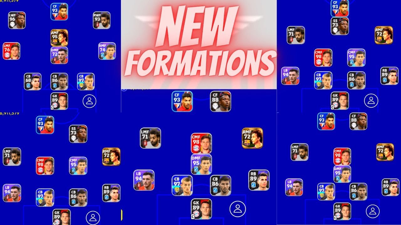 E footbal 23 | New formations part- 1 #efootball23 - YouTube