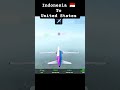 🇮🇩 Indonesia ➝ 🇺🇸 United States ✈️ | Epic Long-Haul Flight 🌍🔥#IndonesiaToUSA #LongHaul