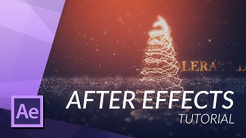 How To Create A CHRISTMAS TREE in After Effects with Particular 2019