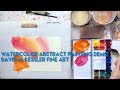 Watercolor Abstract Painting Demo 1