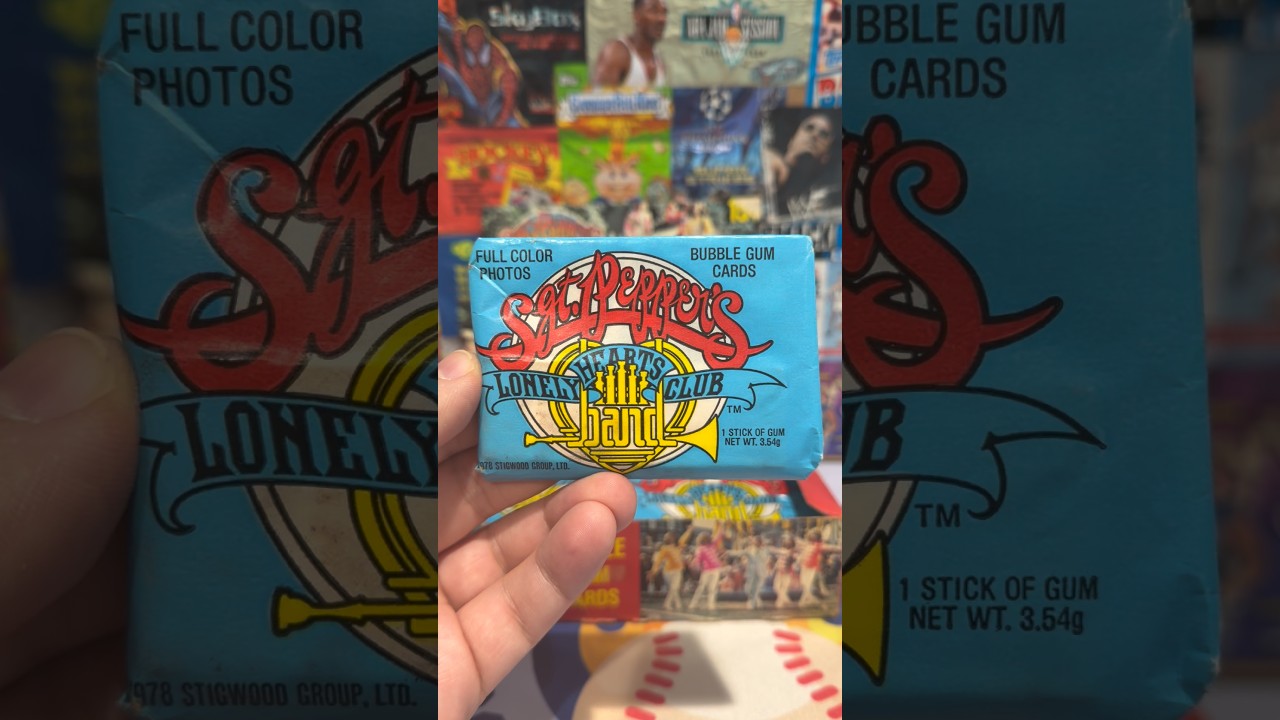 1978 Donruss Sgt. Pepper’s Lonely Hearts Club Band Movie Cards