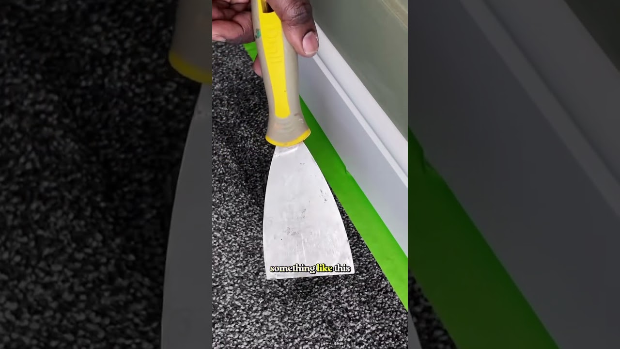 Paint your skirting board without getting paint on your carpet! Just sharing a quick and easy hack