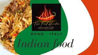 Indian food in Rome