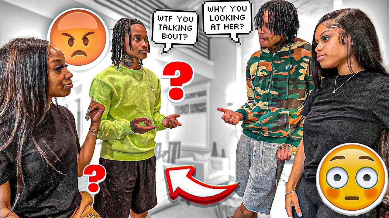 ACCUSING JAZZ OF STARING AT NUNI in Front Of Crystal PRANK! 🤯