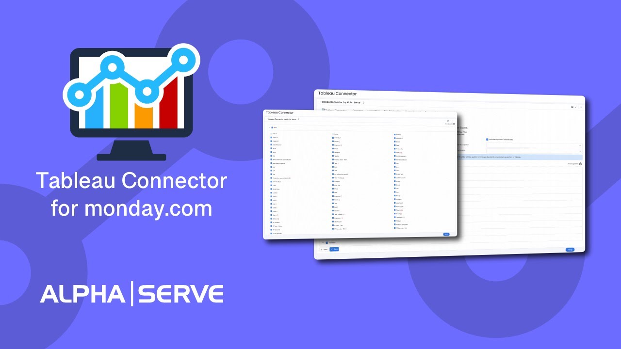Get Your monday.com data Ready for Analysis with Tableau Connector for ...