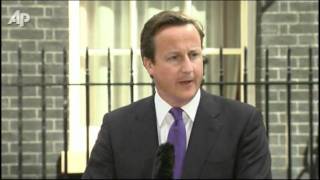 UK PM: Gadhafi Regime "In Full Retreat"