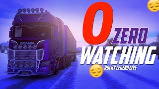 🔴  0 Zero Watching | Rocky Legend Live|#ets2mod