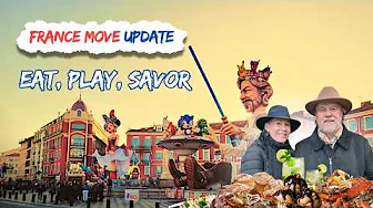 KJ and Tony Move to France Update | Nice, France Vlog | Eat, Play, Savour  Adventures