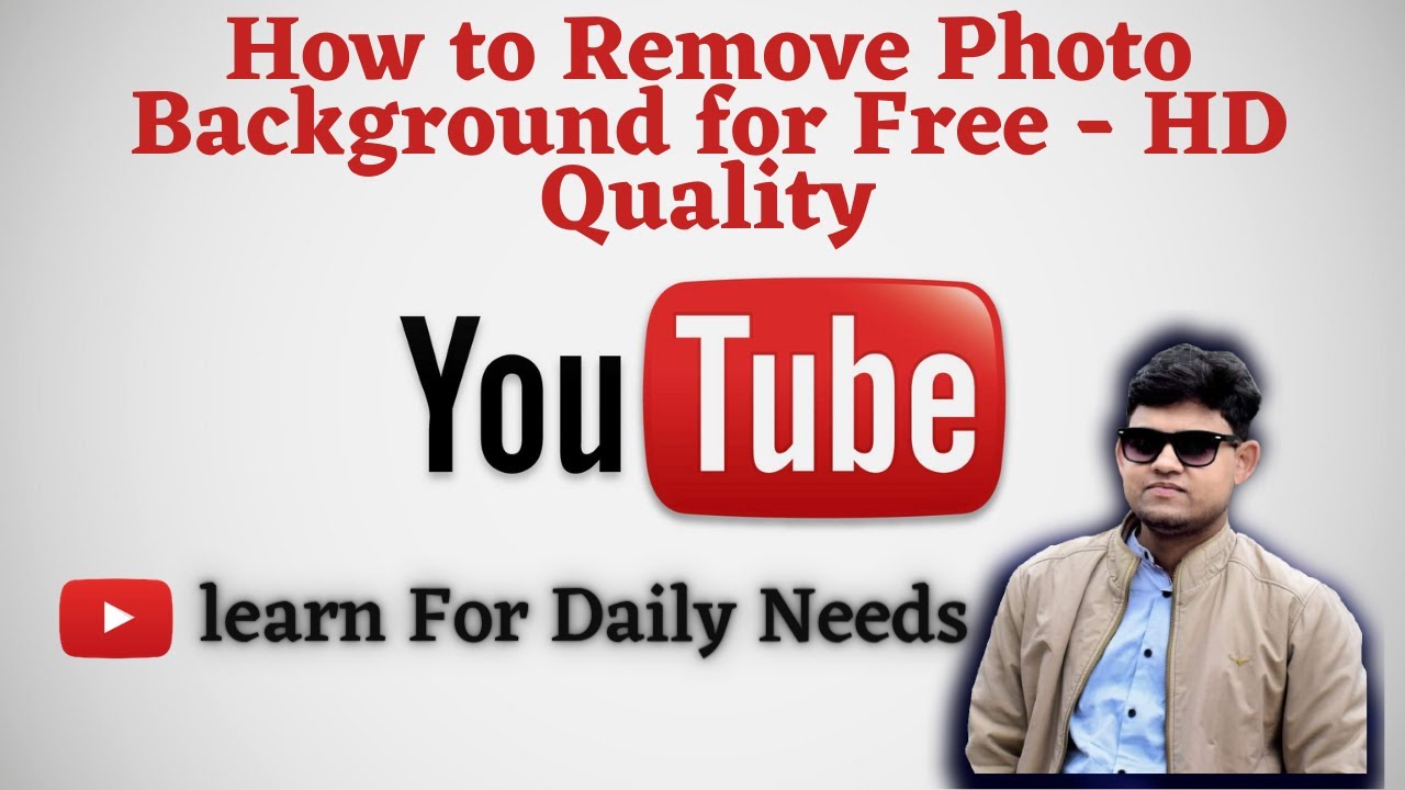 How to Remove Photo Background / Photo ka background kaise hataye / Hindi